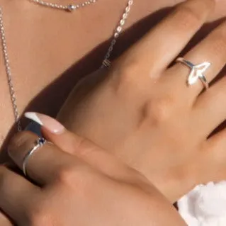 Astrid | Adjustable Sterling Silver Ring