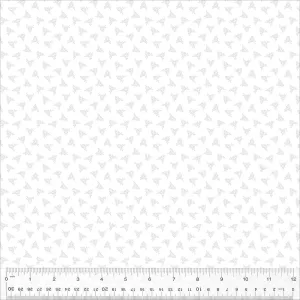 Blanche White Regal Ditsies Fabric