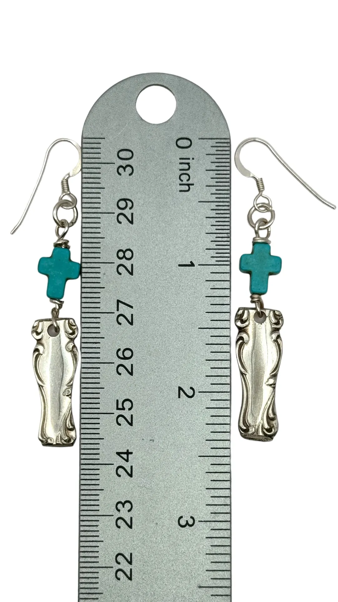 Boho Spoon Artisan Earrings from Simeon L & George Rogers Silverware