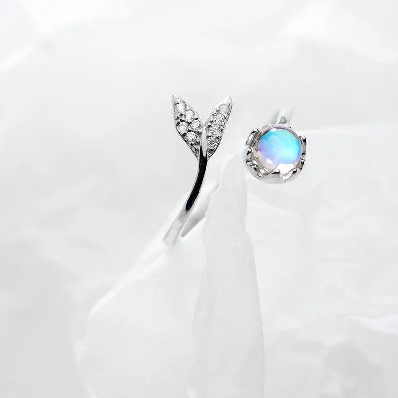 Enchanted Opal Fish Tail Ring