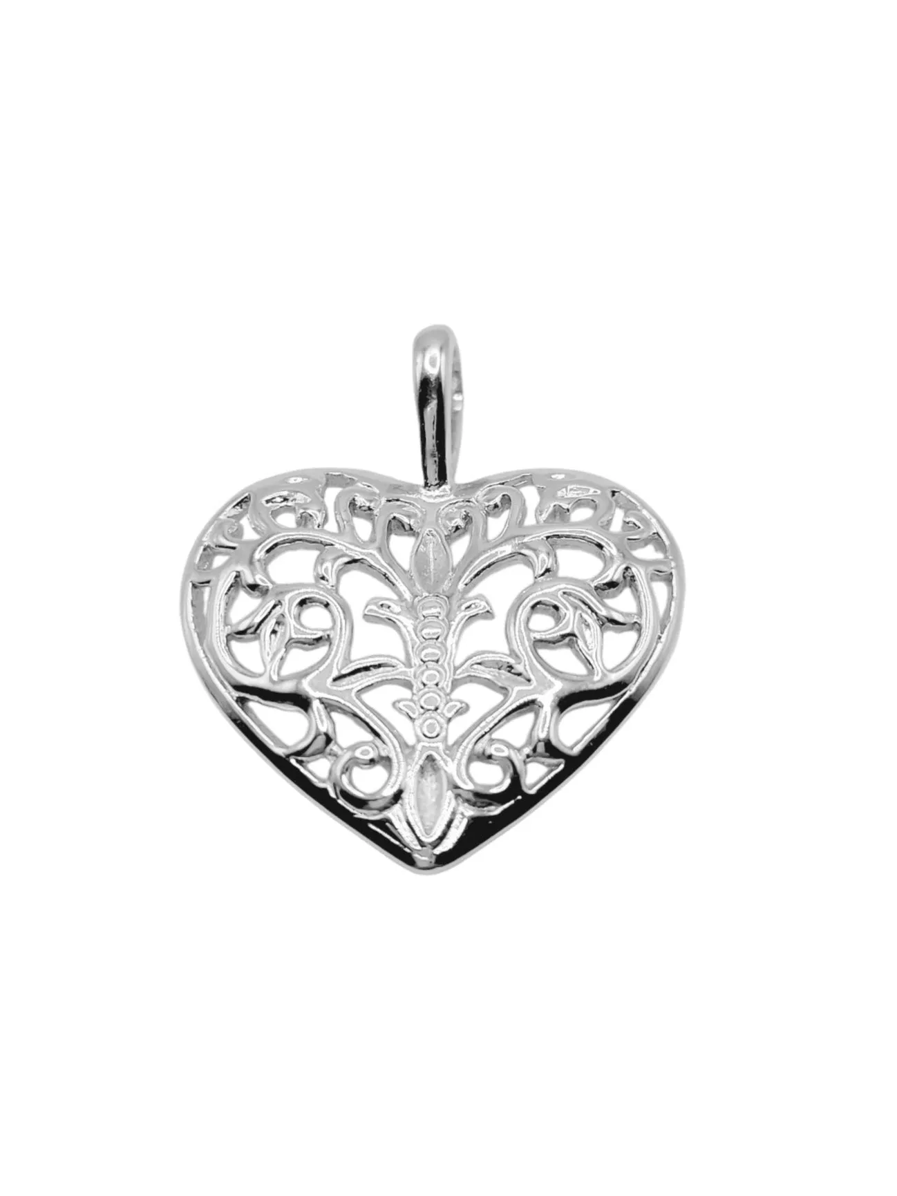 Filigree Heart Charms