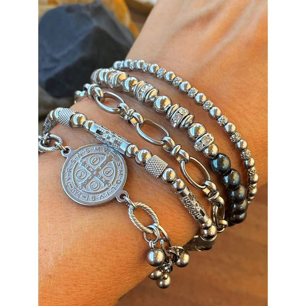 FILIGREE SILVER BRACELET