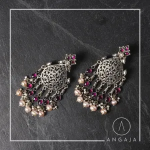 Filigree Silver Earrings