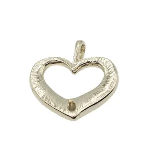 Heart Filigree Charms