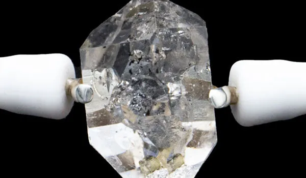 Herkimer Diamond Rubber Bracelet