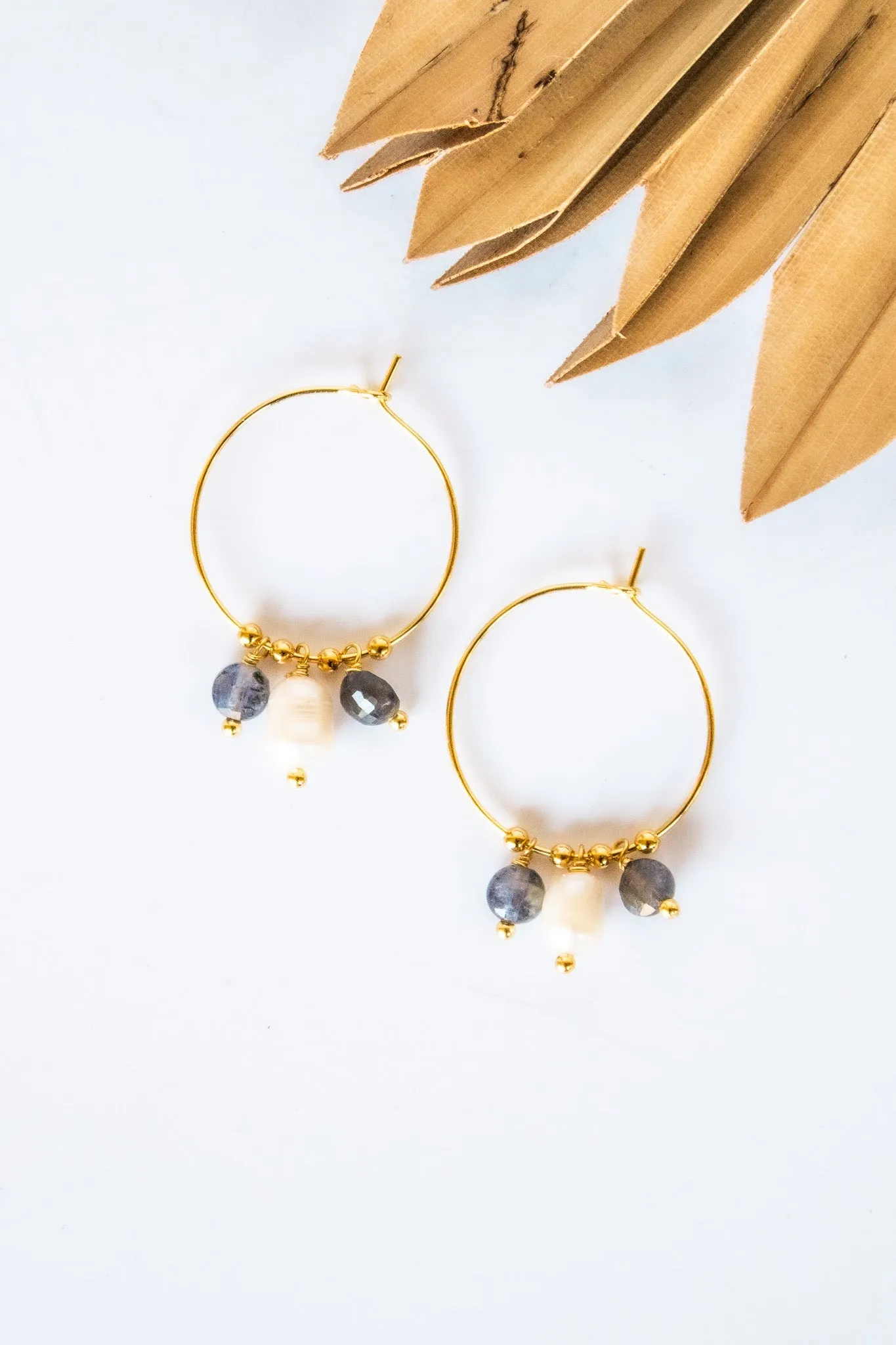La Perla Horizon Hoop Earrings