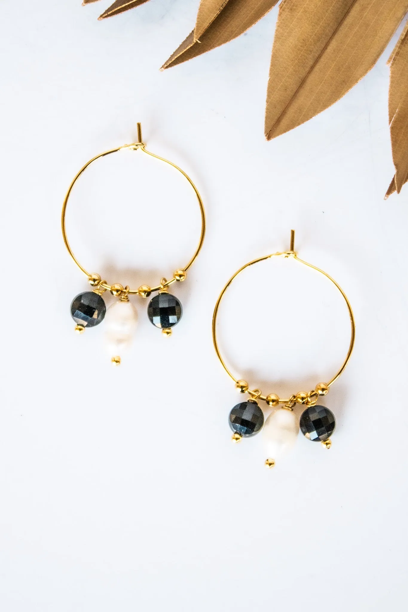 La Perla Horizon Hoop Earrings