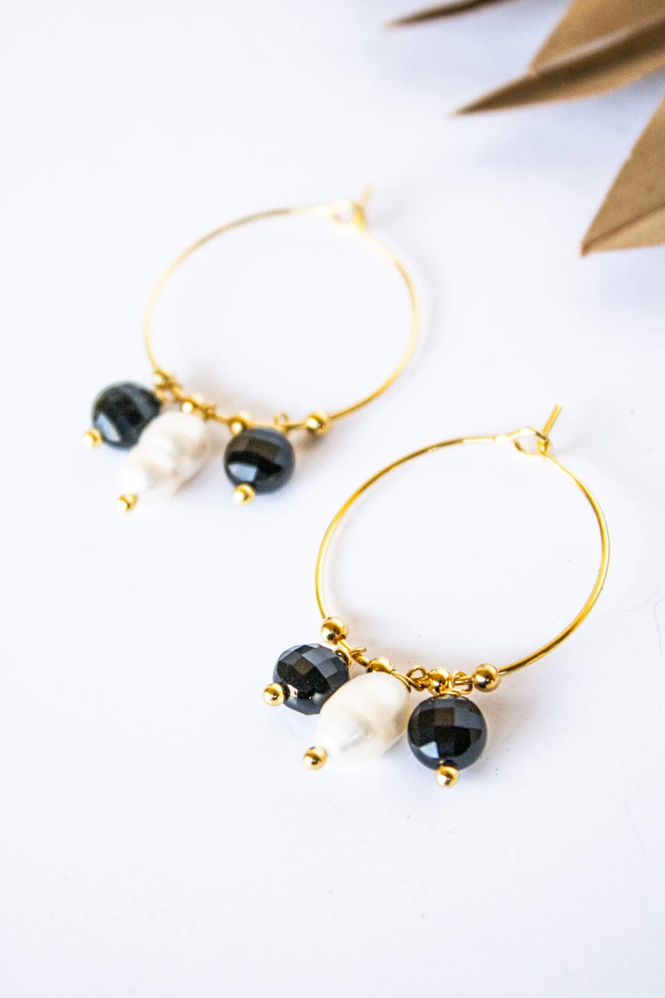 La Perla Horizon Hoop Earrings