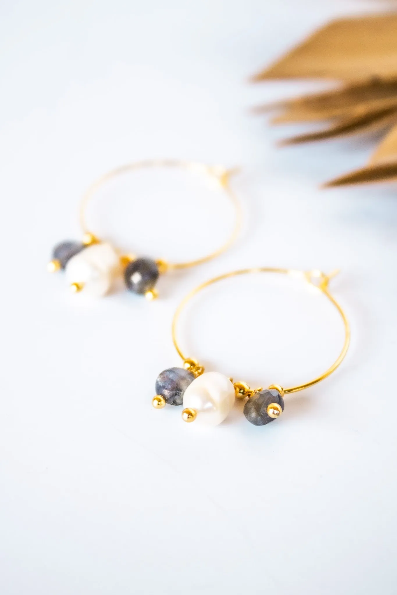 La Perla Horizon Hoop Earrings