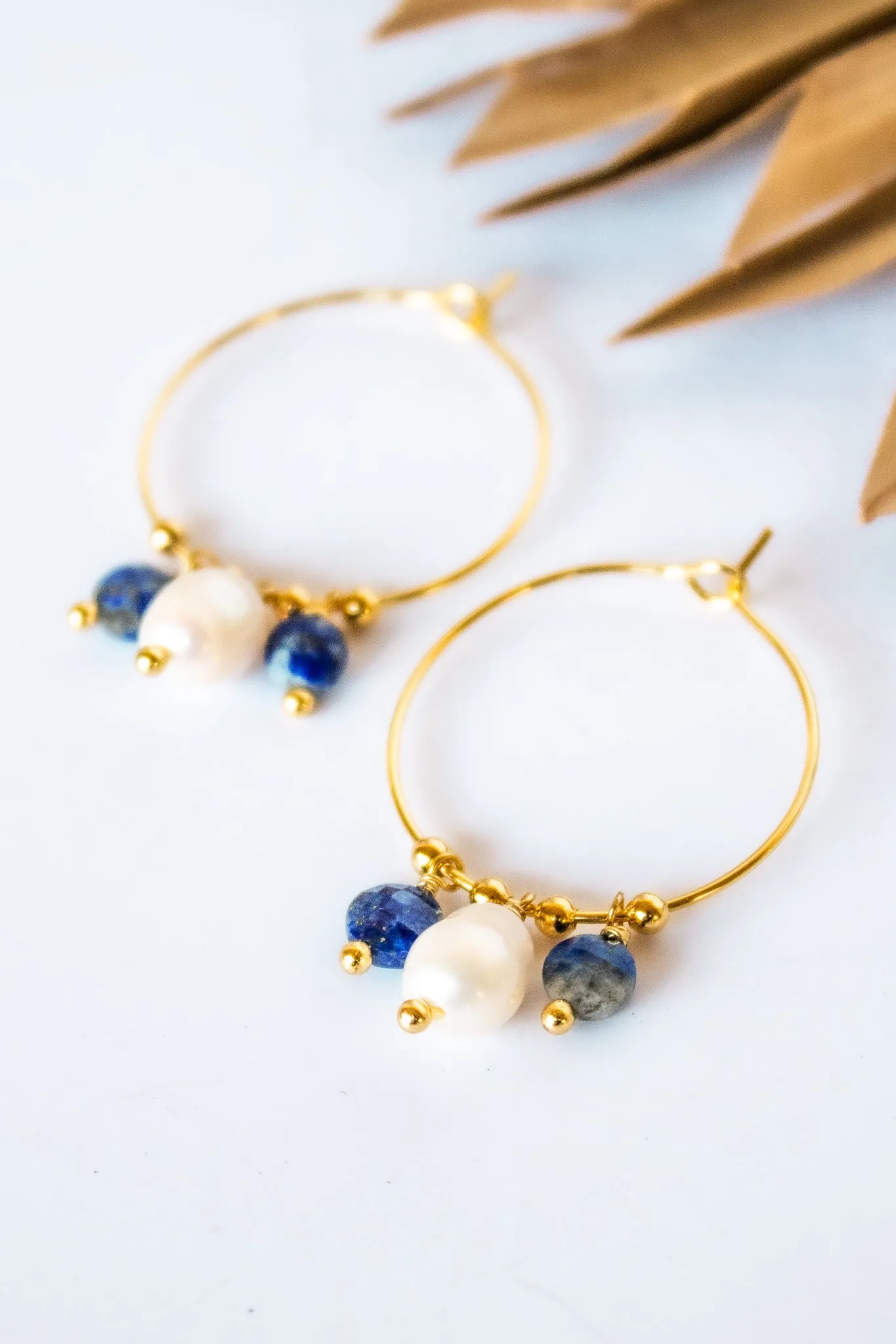 La Perla Horizon Hoop Earrings