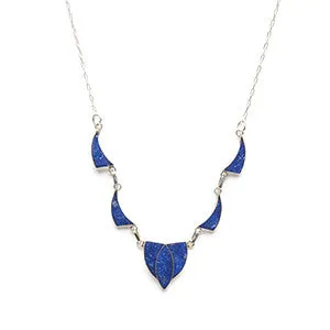 Lapis Lazuli Zazil Necklace | Artisan Jewelry | Made in Chile