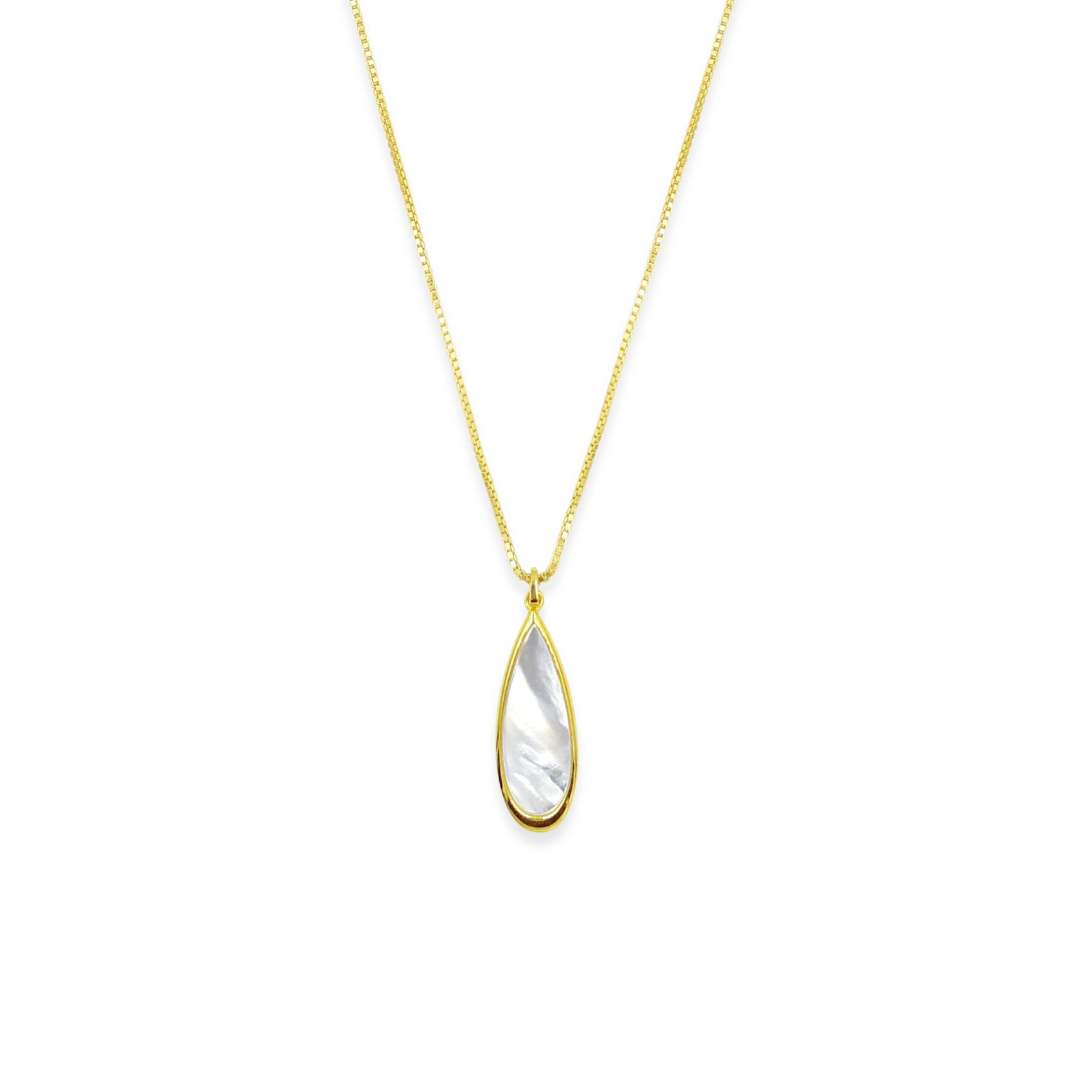 LUXE MOTHER OF PEARL PENDANT