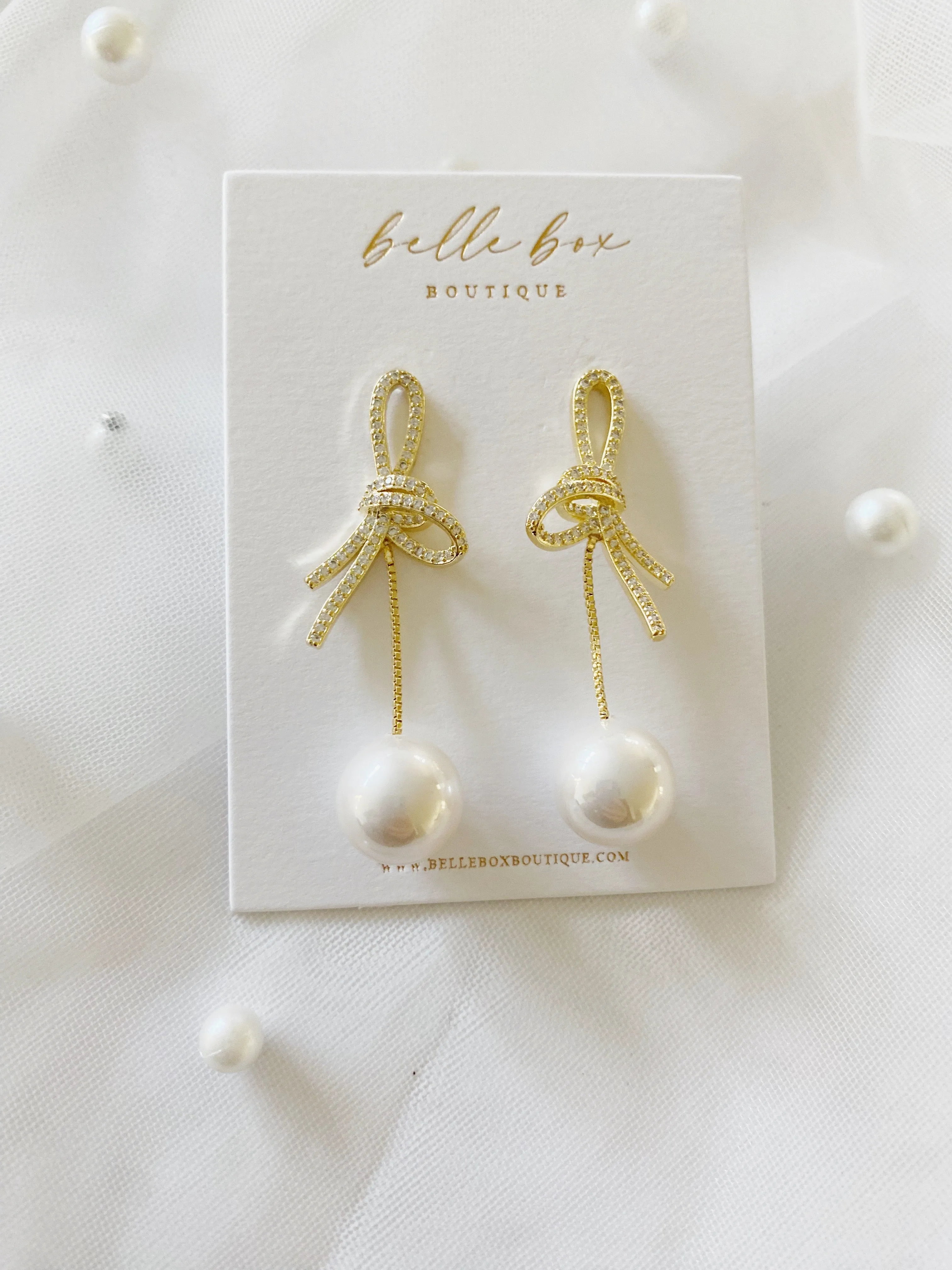 Nani Pearl Drop Earrings