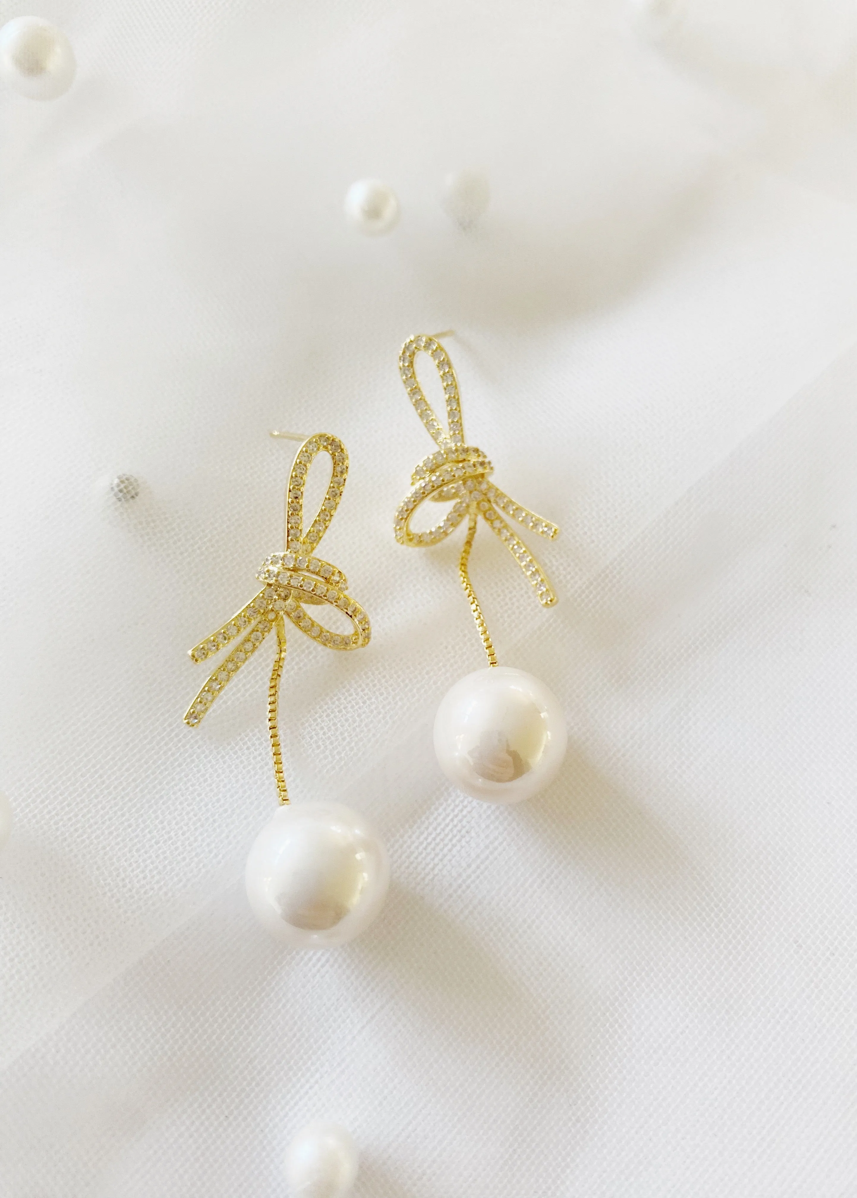 Nani Pearl Drop Earrings