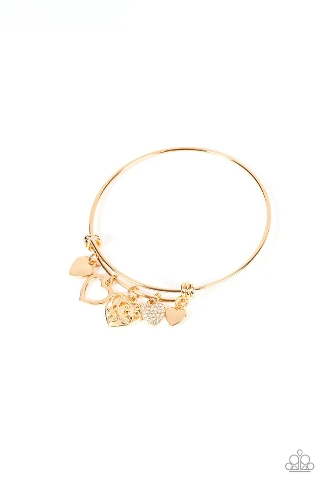 Paparazzi Bracelet ~ Im Yours - Gold