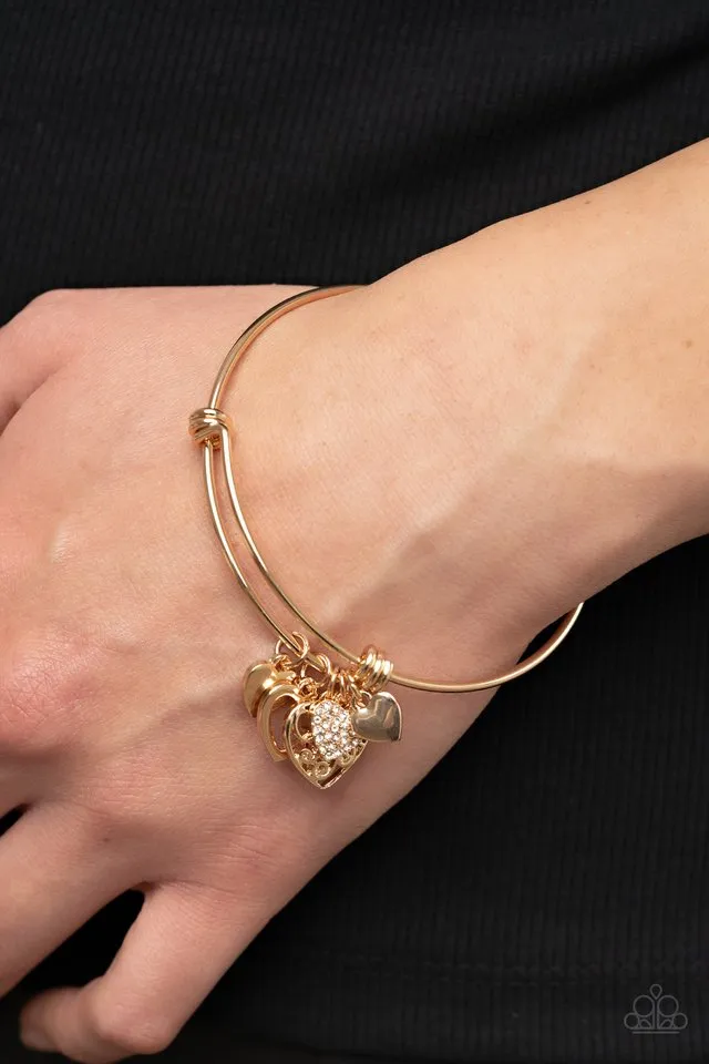 Paparazzi Bracelet ~ Im Yours - Gold