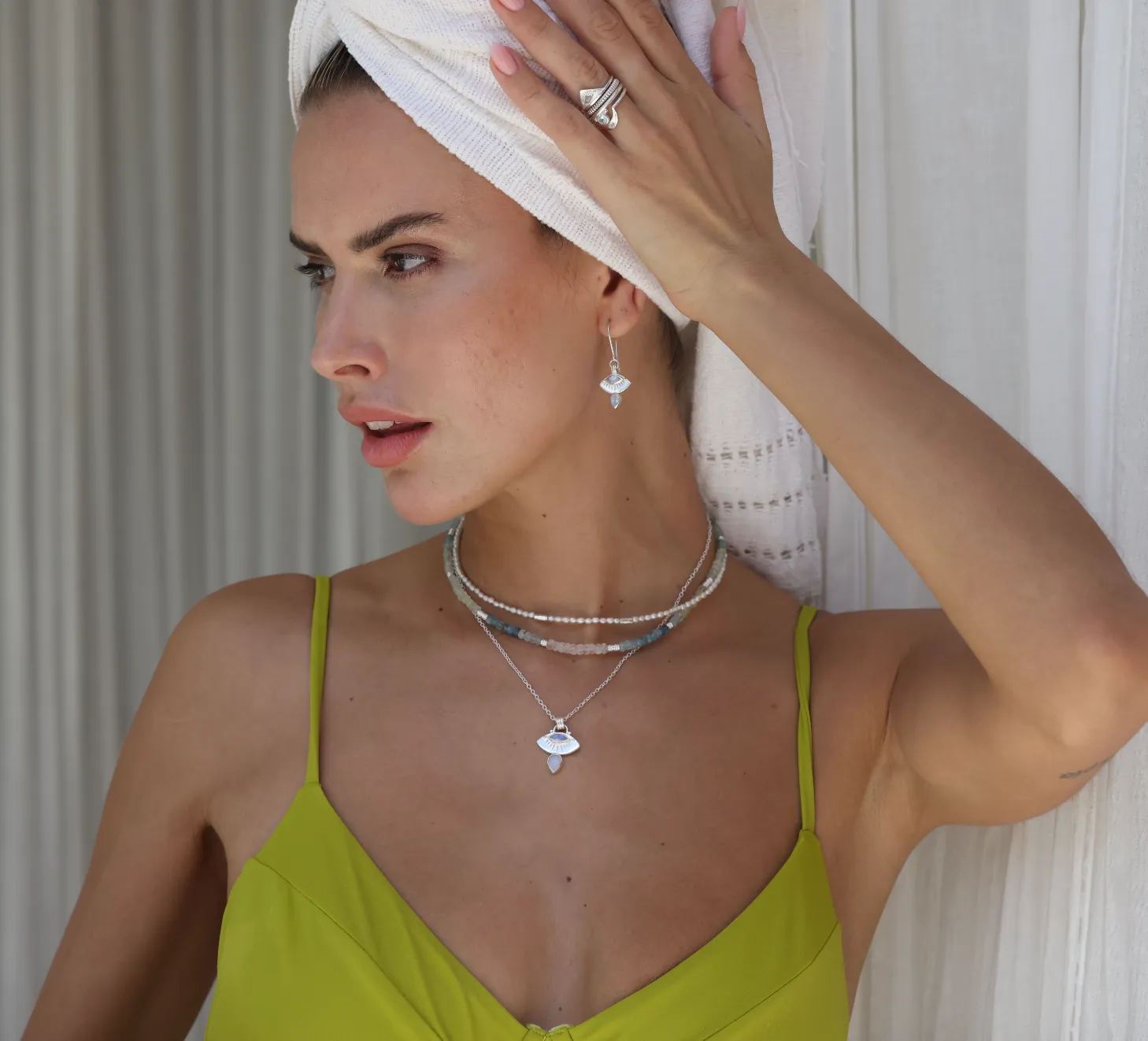 Pearl Silver Necklace