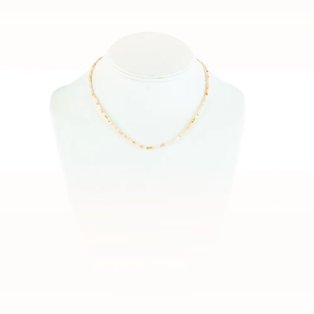 Rhodonite Gemstone Necklace