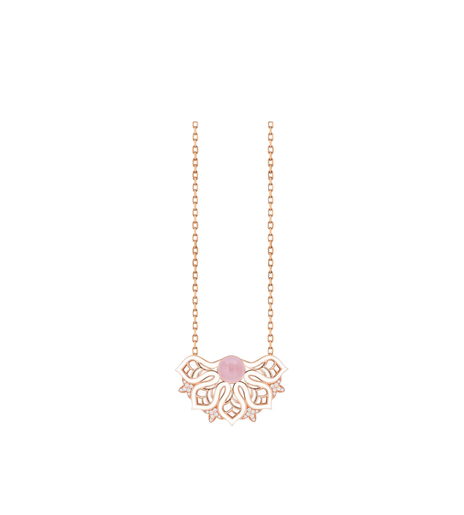 Rise rose quartz M