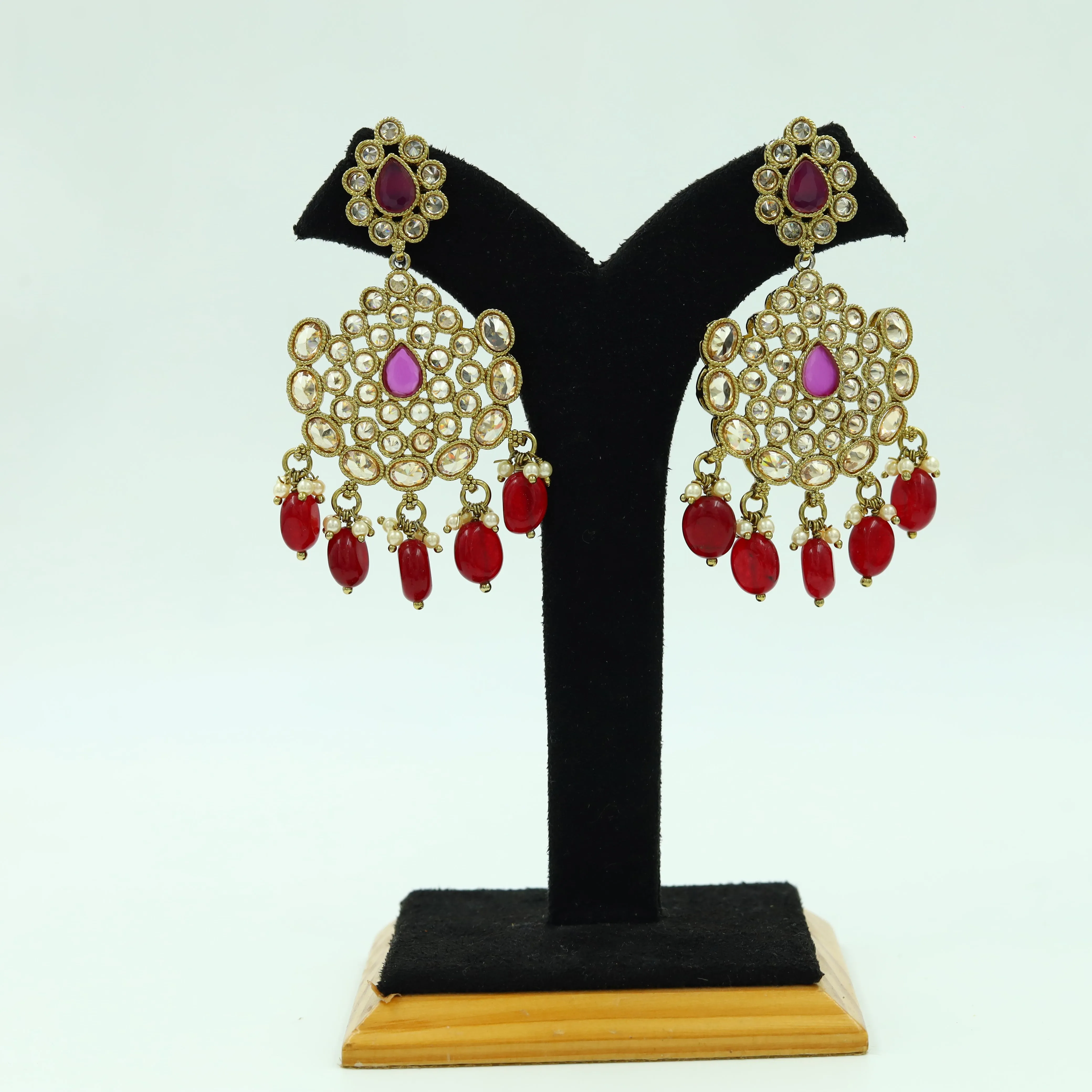 Ruby Antique Choker Set 19523-6706
