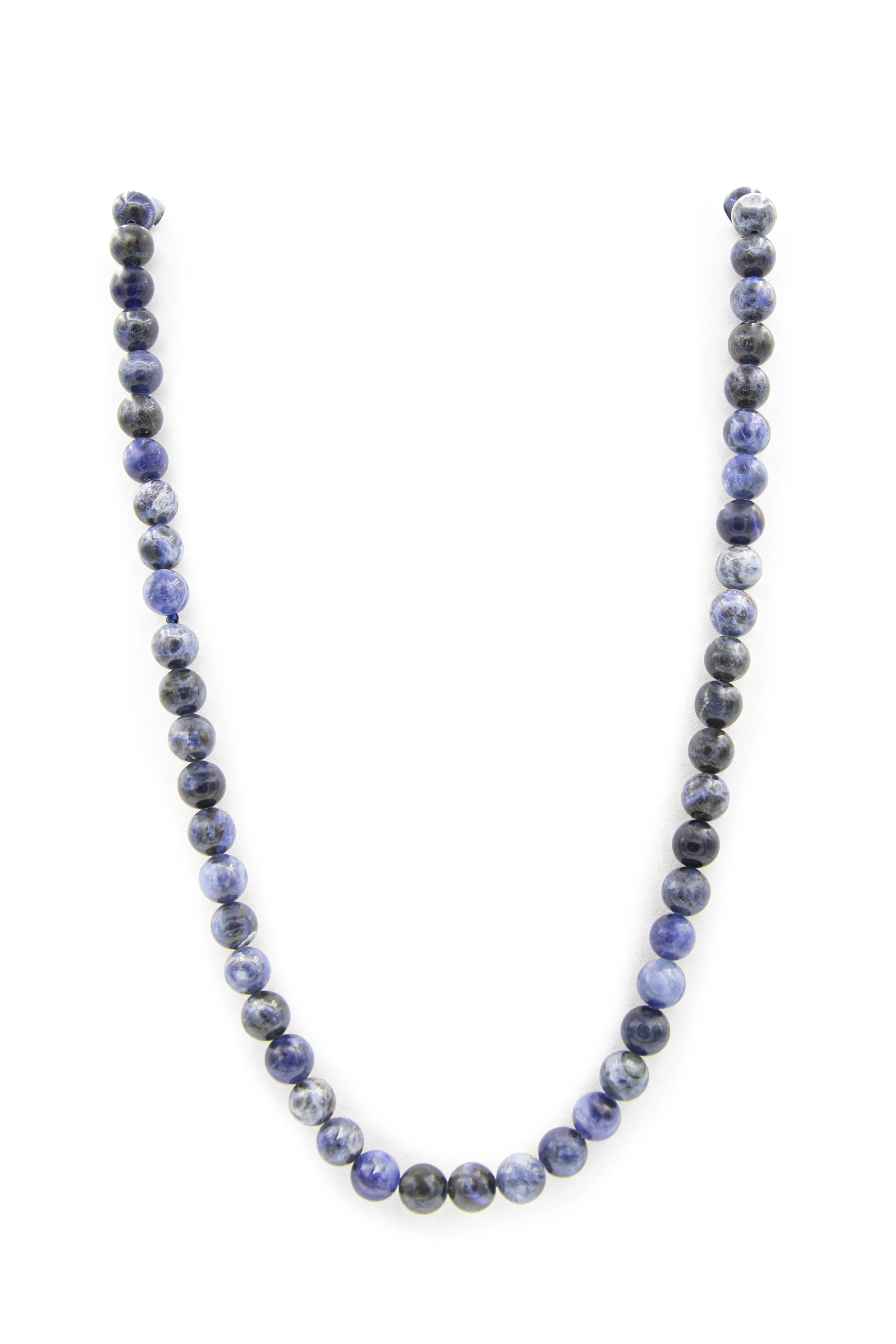 Sodalite Gloss Natural Gemstone Necklace