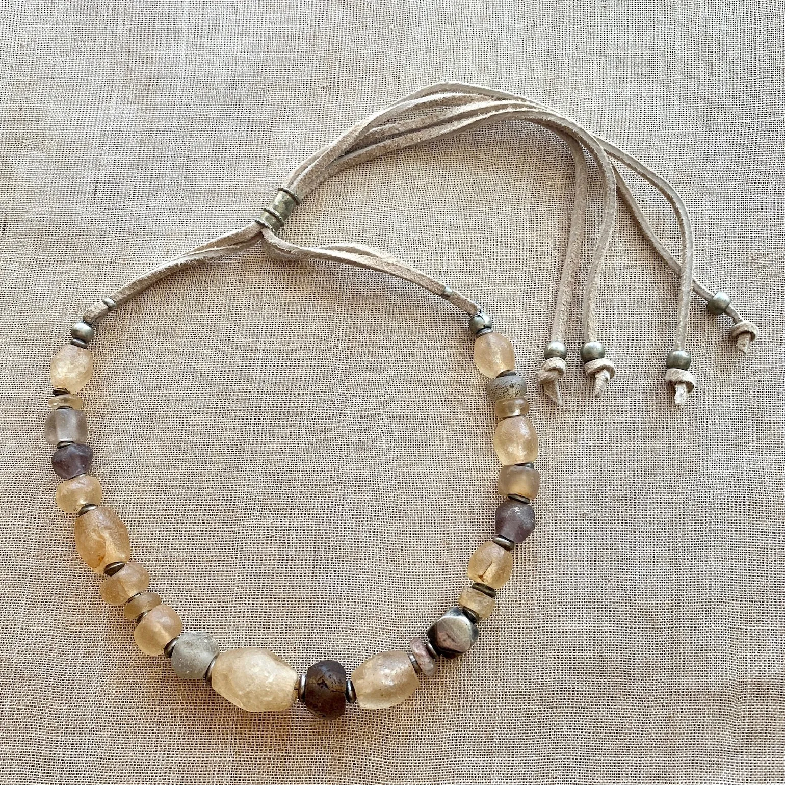 Suede Necklace By Ruth