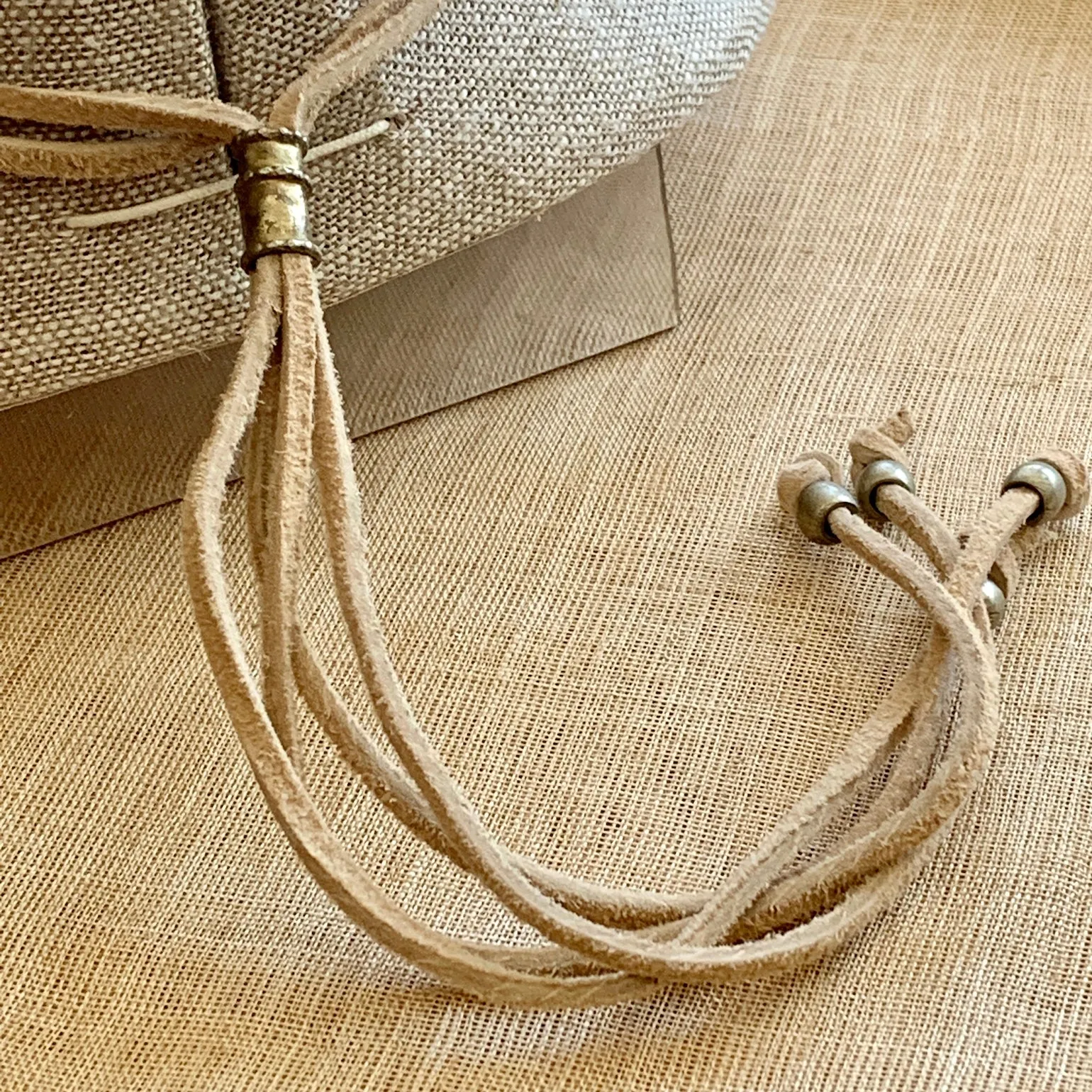 Suede Necklace By Ruth