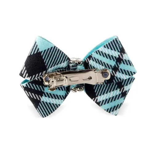 Susan Lanci Scotty Nouveau Hair Bow - Tiffi Plaid