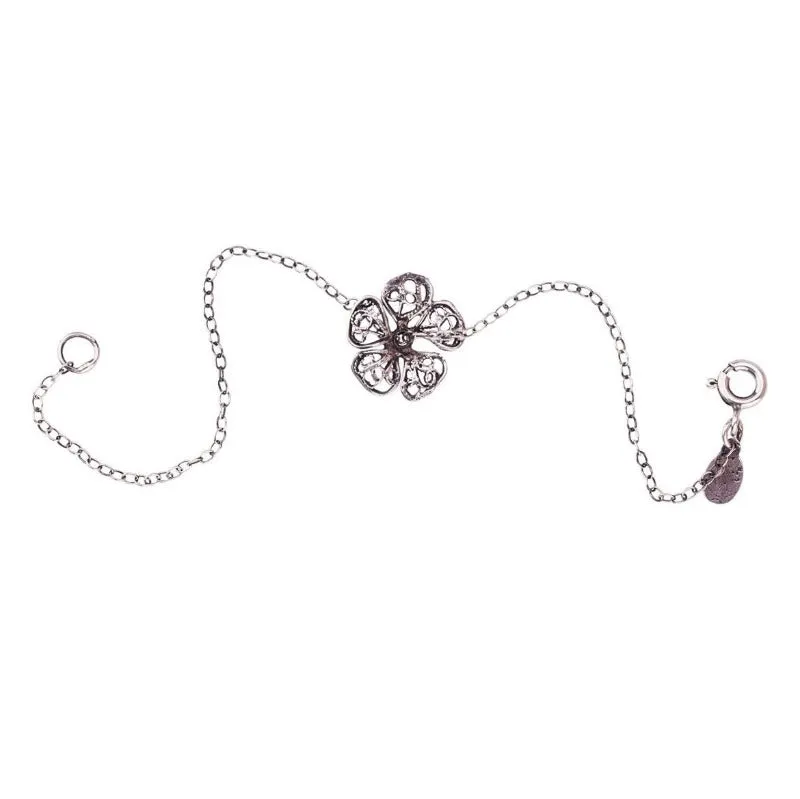 Tiny phlox blossom bracelet