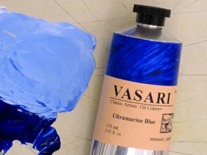 Ultramarine Blue artists oil color