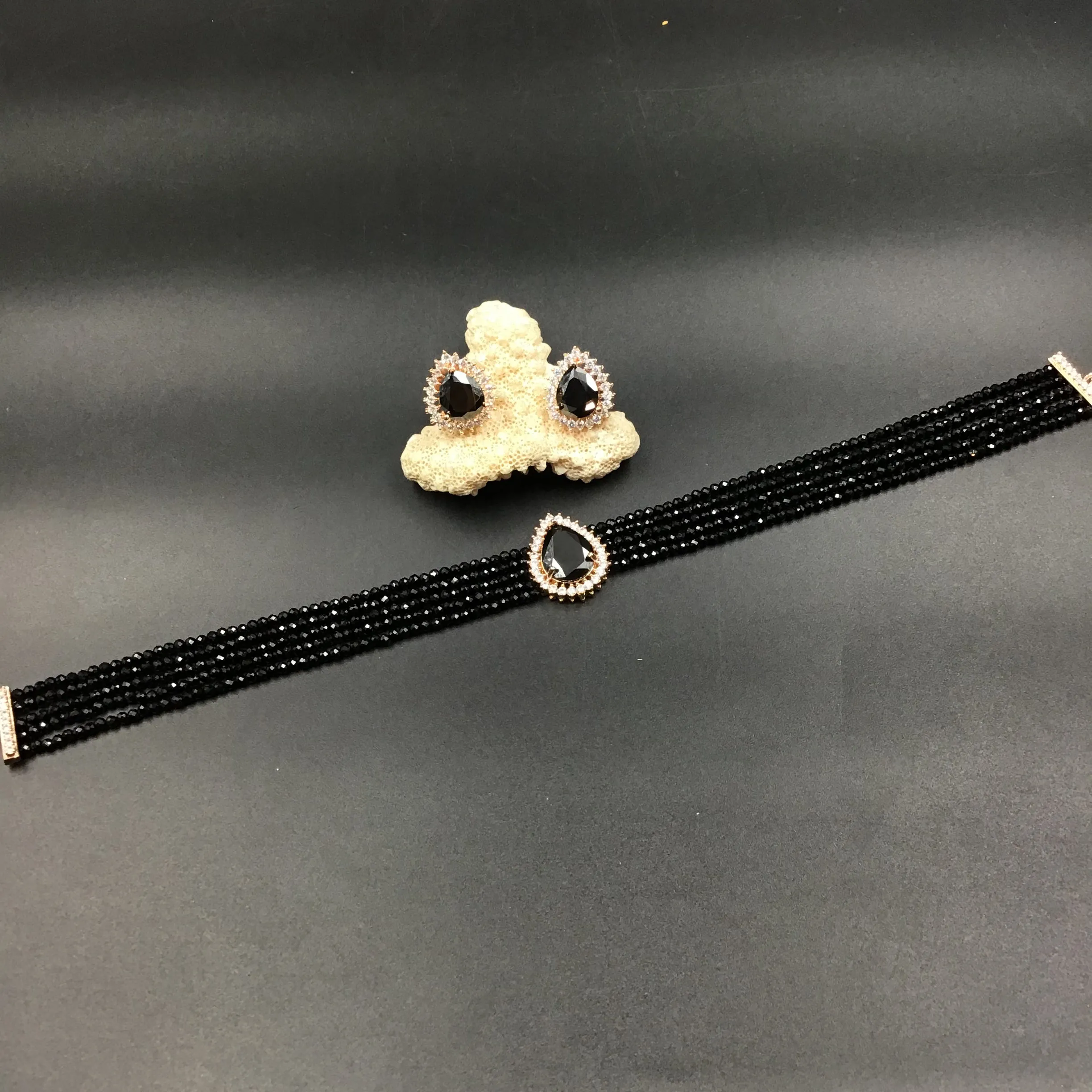 Zircon/AD Choker Set 7177-33