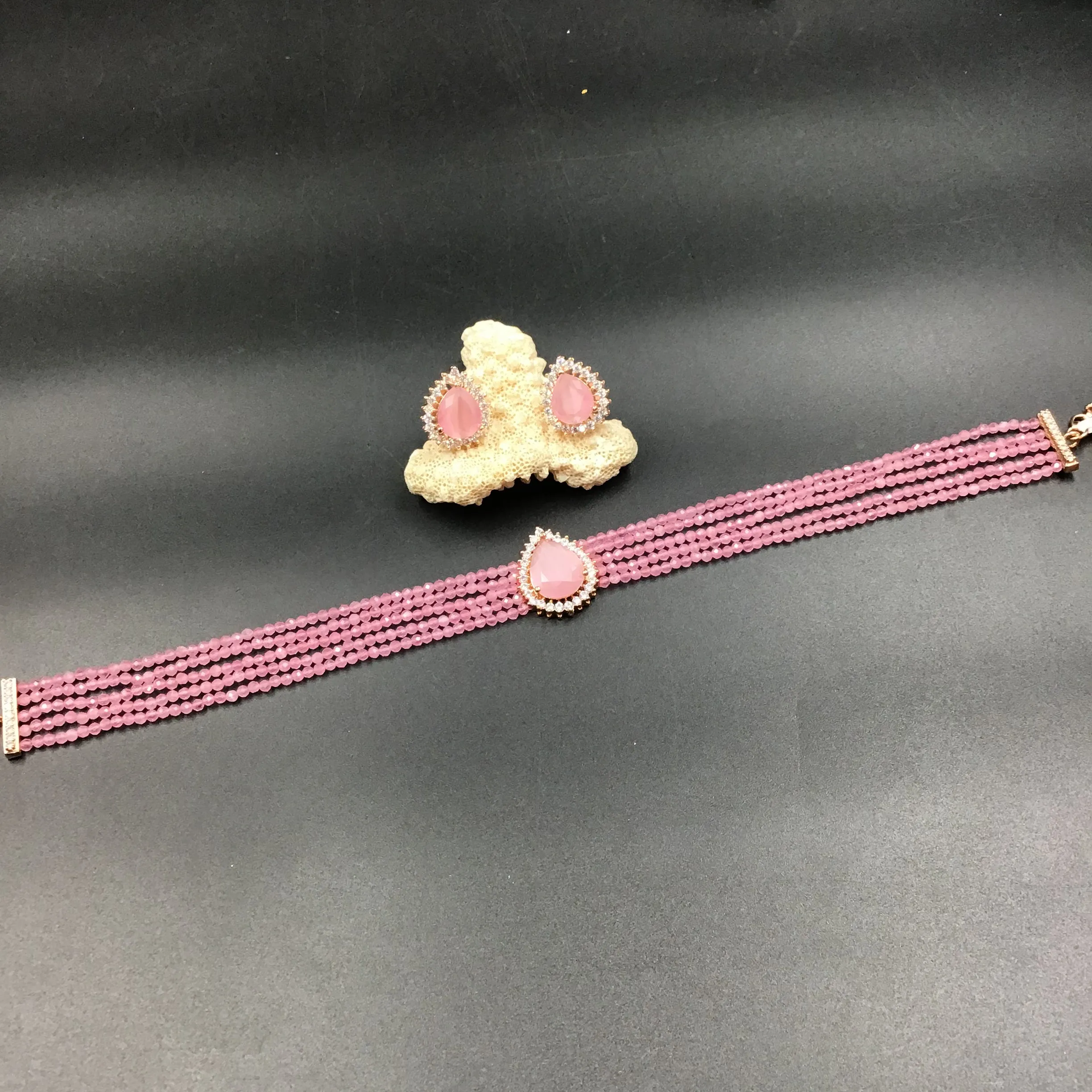 Zircon/AD Choker Set 7177-33